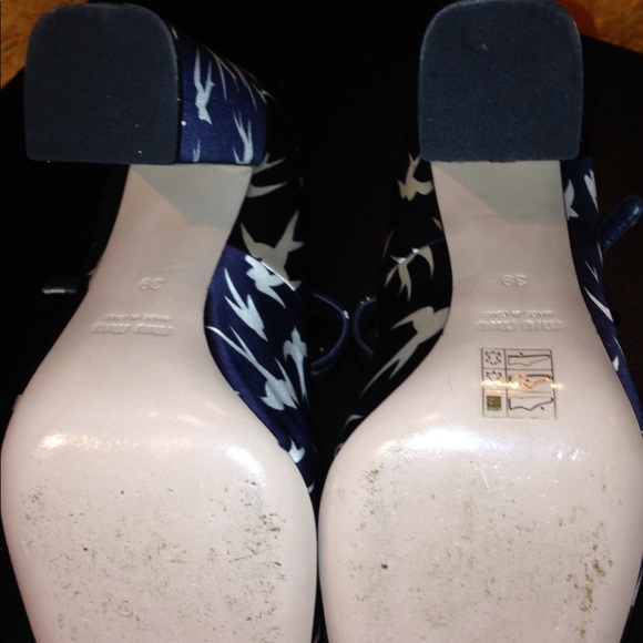 MIU MIU SPARROW MARY JANE HEELS - Picture 4 of 7